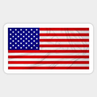 American Flag Sticker